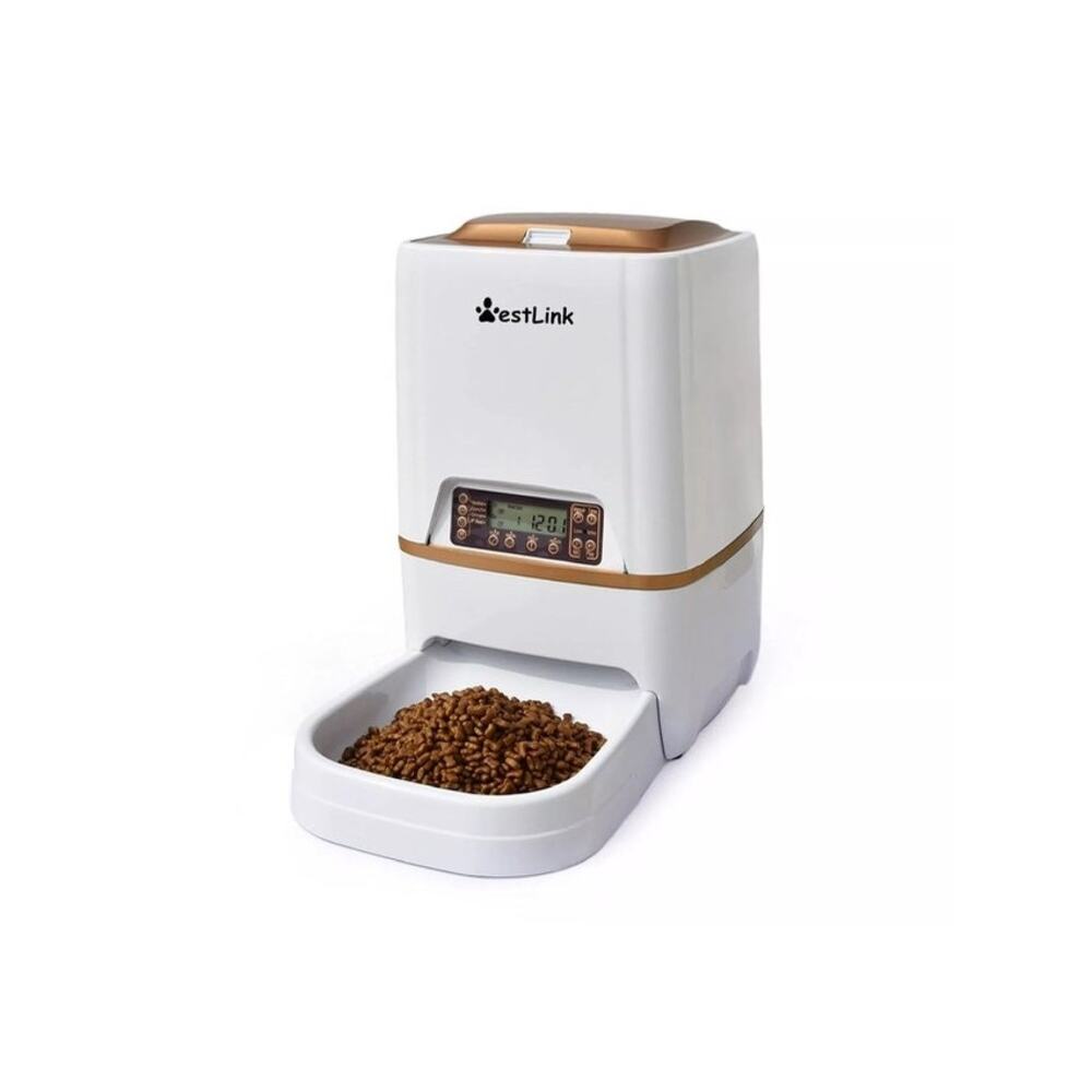 Westlink 6L Automatic Pet Feeder Food Dispenser Cat Dog Voice Recorder and Timer